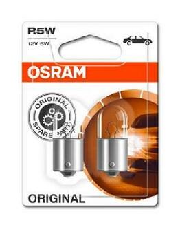 5007-02B OSRAM Лампа допоміжн. освітлення R5w 12v 5w Ва15s (2 шт) blister (вир-во OSRAM)
