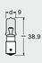 64137ULT OSRAM Лампа накаливания, фонарь указателя поворота (фото 2)