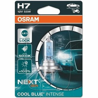 64210CBN-01B OSRAM Лампа фарная H7 12V 80W PX26d COOL BLUE INTENSE Next Gen (1 шт) blister(пр-во )