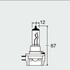 64241 OSRAM Лампа накаливания, фара дальнего света; Лампа накаливания, основная фара; Лампа накаливания, основная фара; Лампа накаливания, фара дальнего света (фото 3)