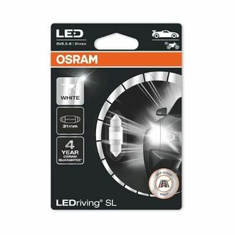 6438DWP-01B OSRAM Лампа накаливания, oсвещение салона