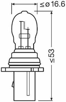 6851 OSRAM Автомобільна лампа 1шт.