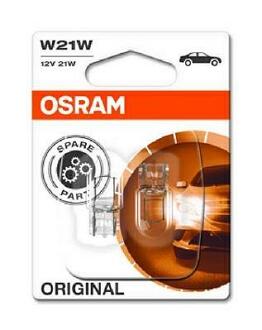7505-02B OSRAM Лампа допоміжн. освітлення 12v 21w W3x16d (вир-во OSRAM)