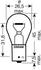 7507DC-02B OSRAM Лампа накаливания, фонарь указателя поворота; Лампа накаливания, фонарь сигнала торможения; Лампа накаливания, фара заднего хода; Лампа накаливания, стояночный / габаритный огонь; Лампа накаливания, фонарь указателя поворота; Лампа накаливания, фонар (фото 3)