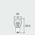 7510TSP OSRAM Лампа накаливания, фонарь указателя поворота; Лампа накаливания, фонарь указателя поворота (фото 3)