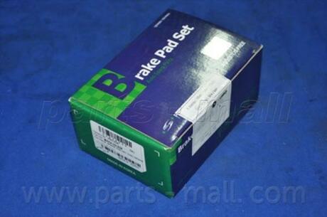 PKH-E06 PARTS-MALL Комплект тормозных колодок, дисковый тормоз