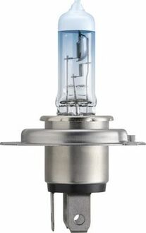 12342WVUSM PHILIPS Лампа розжарювання H4 12V 60/55W WhiteVision ULTRA +60 (4200K) (компл) (вир-во Philips)