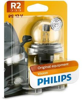 12620B1 PHILIPS Лампа накалу R2 12V 45/40W P45t-41 STANDARD  (вир-во Philips)