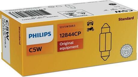 12844CP PHILIPS Лампа накалу C5W 12V SV8,5 3200К (вир-во Philips)