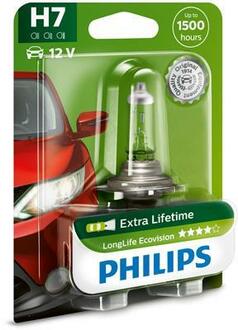 12972LLECOB1 PHILIPS Лампа накалу H7 12V 55W  PX26d LongerLife Ecovision (вир-во Philips)