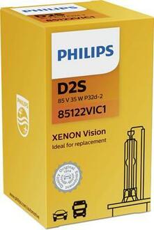 85122VIC1 PHILIPS Лампа розжарювання D2s 85v 35w P32d-2 (вир-во Philips)