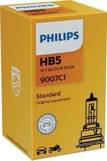 9007C1 PHILIPS Лампа розжарювання Hb512v 65/55w Px29t(вир-во Philips)