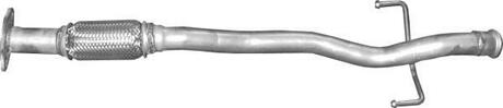 1064 POLMOSTROW Труба приемная алюминизированная сталь Hyundai Getz 1.1 (10.64)