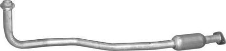 17.631 POLMOSTROW Глушитель, алюм. сталь, середн. часть Opel Vectra B 1.6 96-02 ()