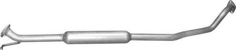 25.68 POLMOSTROW Глушитель алюм. сталь, средн. часть Suzuki Swift 1.5i-16V 05- ()