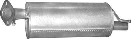 2569 POLMOSTROW Глушитель (задняячасть) алюминизированная сталь Suzuki Swift 1.5i-16V 05- (25.69