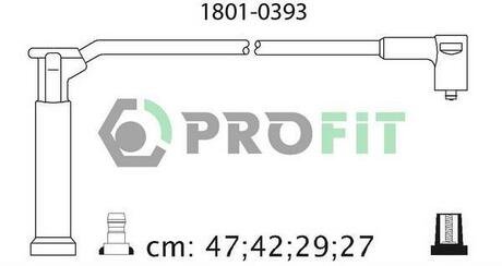 1801-0393 PROFIT Комплект кабелів високовольтних