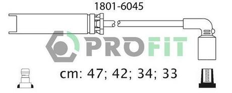 1801-6045 PROFIT Комплект кабелів високовольтних