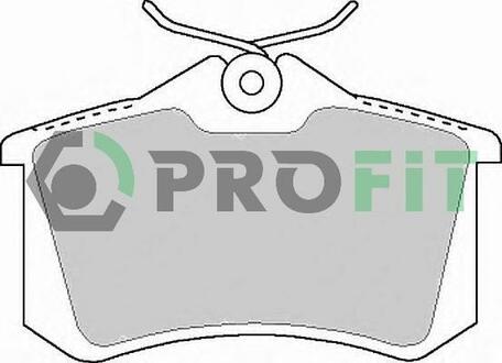 5000-1083 PROFIT Комплект тормозных колодок, дисковый тормоз