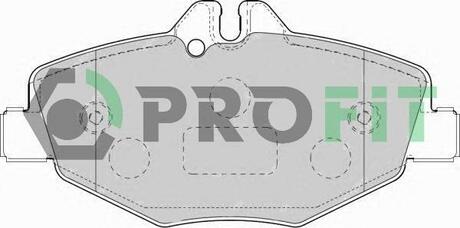 5000-1414 PROFIT Комплект тормозных колодок, дисковый тормоз