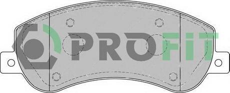 5000-1928 PROFIT Колодки гальмівні дискові