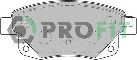 5000-1930 PROFIT Комплект тормозных колодок, дисковый тормоз