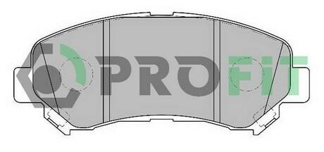 5000-2011 PROFIT Комплект тормозных колодок, дисковый тормоз