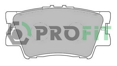 5000-2015 PROFIT Комплект тормозных колодок, дисковый тормоз