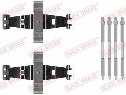 109-0042 QUICK BRAKE Комплект прижимних планок гальмівного супорту QUICK BRAKE 109-0042