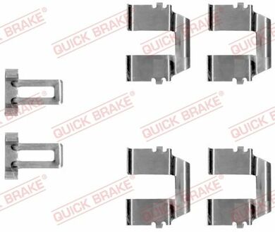 109-1233 QUICK BRAKE Комплектующие, колодки дискового тормоза