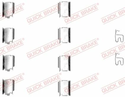 109-1246 QUICK BRAKE Комплект прижимних планок гальмівного супорту QUICK BRAKE 109-1246