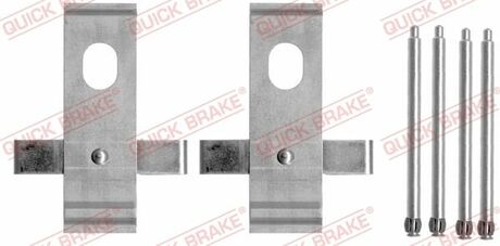 109-1634 QUICK BRAKE Комплектующие, колодки дискового тормоза