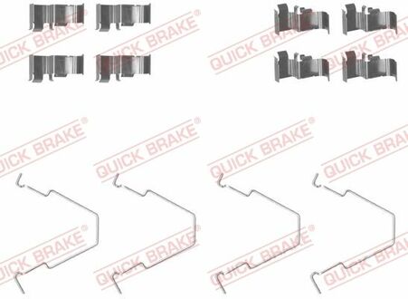 109-1652 QUICK BRAKE Комплектующие, колодки дискового тормоза