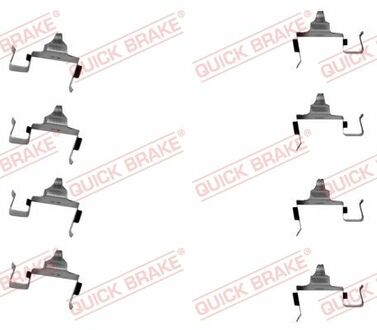 109-1697 QUICK BRAKE Комплектующие, колодки дискового тормоза