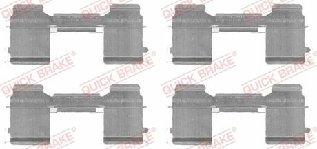 109-1726 QUICK BRAKE Комплектующие, колодки дискового тормоза