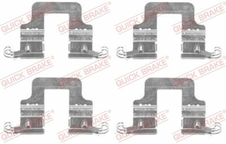 109-1766 QUICK BRAKE Комплектующие, колодки дискового тормоза