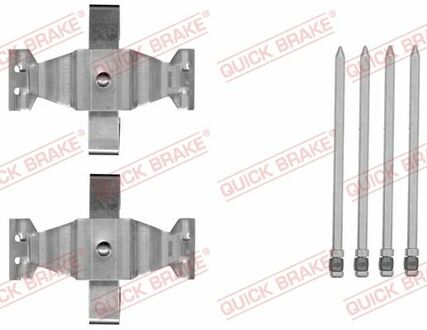 109-1804 QUICK BRAKE Комплект прижимних планок гальмівного супорту QUICK BRAKE 109-1804