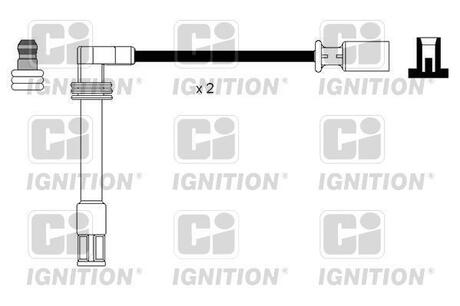 XC1119 QUINTON HAZELL Комплект проводов зажигания