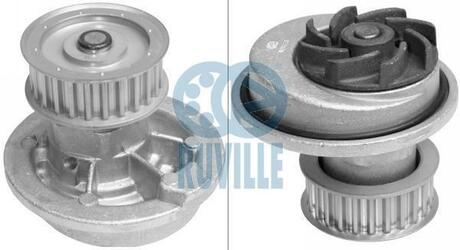 65365 RUVILLE Насос водяной Opel 1,8-2,0i Astra 91-, Omega 86-, Vectra 93-