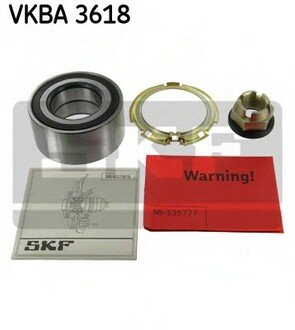VKBA 3618 SKF Комплект подшипника ступицы колеса