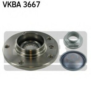 VKBA 3667 SKF Комплект подшипника ступицы колеса