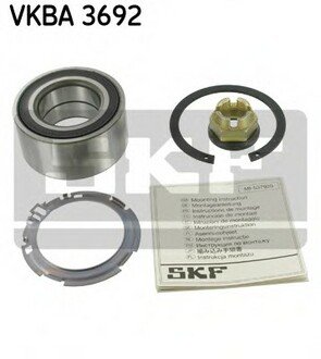 VKBA 3692 SKF Підшипник колеса,комплект