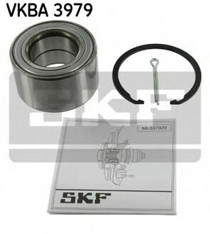 VKBA 3979 SKF Підшипник колеса,комплект