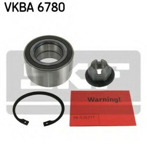 VKBA 6780 SKF Підшипник колеса,комплект
