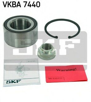 VKBA 7440 SKF Підшипник колеса,комплект