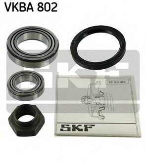 VKBA 802 SKF Підшипник колеса,комплект
