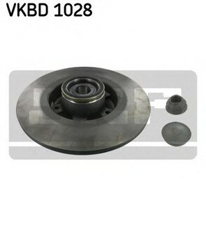 VKBD 1028 SKF Гальмівний диск з підшипником