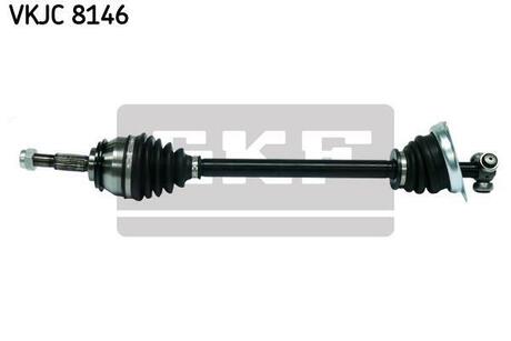 VKJC 8146 SKF Полуось левая 690mm с ABS Logan,Sandero 04- 23зуба