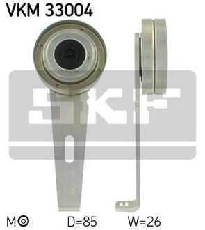 VKM 33004 SKF Натяжной ролик, поликлиновой ремень