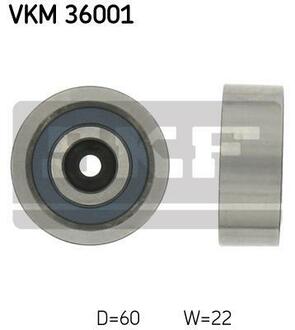 VKM 36001 SKF Ролик натяжитель поликлинового ремня Peugeot Boxer, Citroen Jumper 2.5D/TD 94-